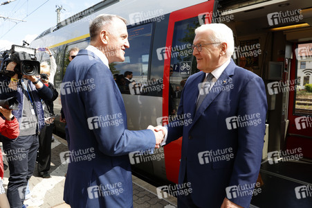 'Ortszeit Deutschland' mit dem Bundespräsidenten in Delitzsch