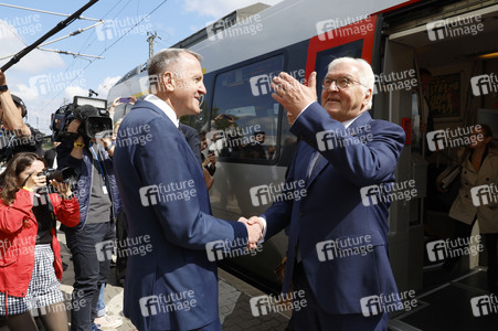 'Ortszeit Deutschland' mit dem Bundespräsidenten in Delitzsch