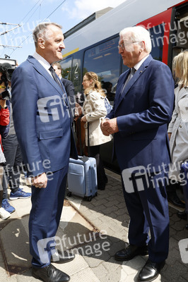 'Ortszeit Deutschland' mit dem Bundespräsidenten in Delitzsch