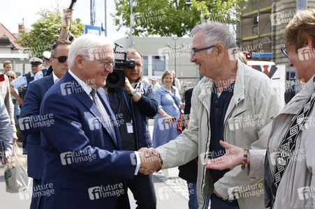 'Ortszeit Deutschland' mit dem Bundespräsidenten in Delitzsch