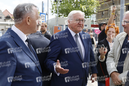 'Ortszeit Deutschland' mit dem Bundespräsidenten in Delitzsch