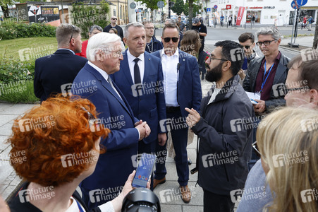 'Ortszeit Deutschland' mit dem Bundespräsidenten in Delitzsch