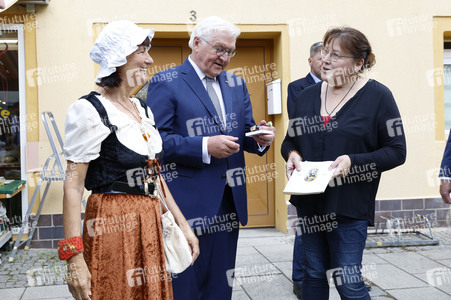 'Ortszeit Deutschland' mit dem Bundespräsidenten in Delitzsch