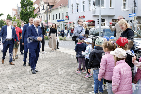 'Ortszeit Deutschland' mit dem Bundespräsidenten in Delitzsch