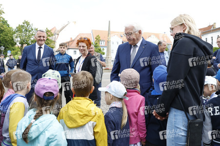 'Ortszeit Deutschland' mit dem Bundespräsidenten in Delitzsch