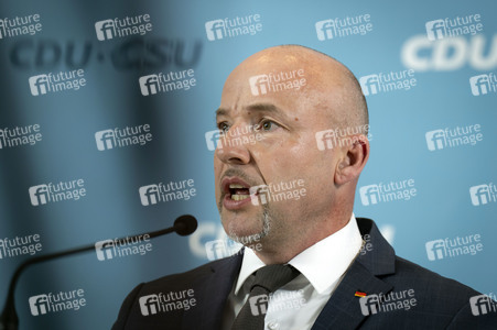 Fraktionssitzung der CDU/CSU-Bundestagsfraktion in Berlin