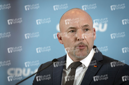 Fraktionssitzung der CDU/CSU-Bundestagsfraktion in Berlin