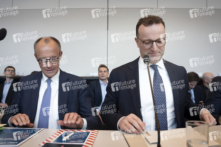 Fraktionssitzung der CDU/CSU-Bundestagsfraktion in Berlin