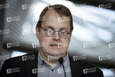 Pressestatement der Partei Die Linke in Berlin