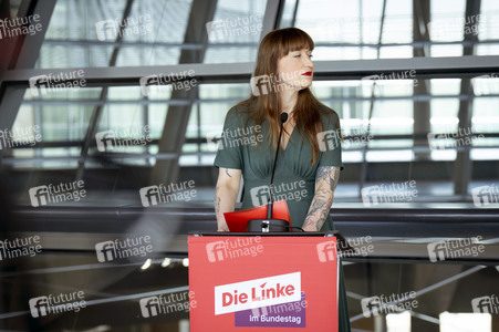 Pressestatement der Partei Die Linke in Berlin