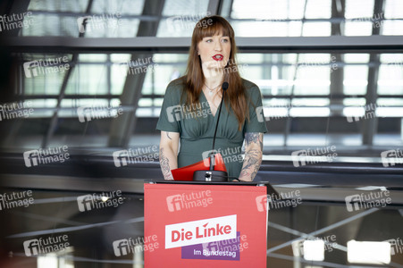 Pressestatement der Partei Die Linke in Berlin