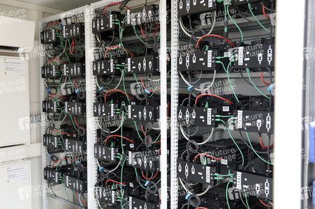 Vorstellung des encore Batteriespeichers im DB ICE-Werk in Leipzig