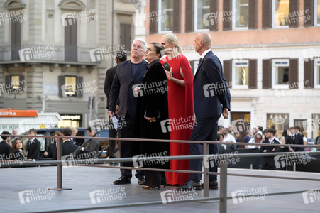 Ausstellungseröffnung 'Orizzonti Rosso' in Rom