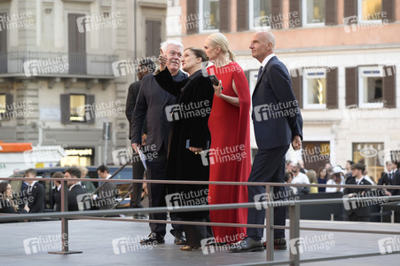 Ausstellungseröffnung 'Orizzonti Rosso' in Rom