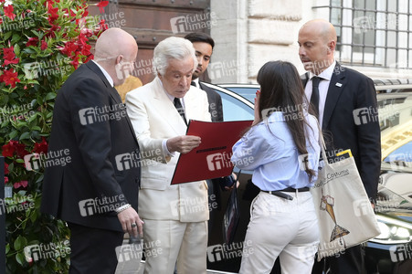 Ausstellungseröffnung 'Orizzonti Rosso' in Rom