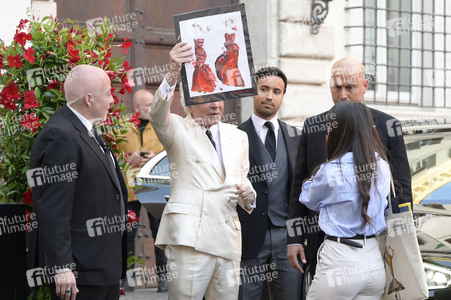 Ausstellungseröffnung 'Orizzonti Rosso' in Rom