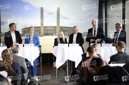 Pressekonferenz zum Bewerbungskonzept für die Olympischen und Paralympischen Spiele in Berlin