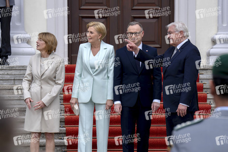 Begrüßung des polnischen Präsidenten in Berlin