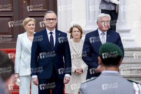 Begrüßung des polnischen Präsidenten in Berlin