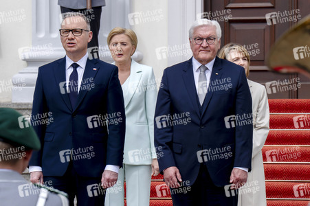 Begrüßung des polnischen Präsidenten in Berlin