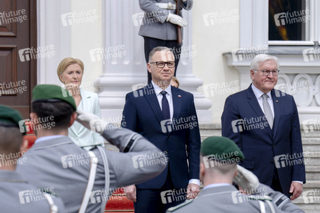 Begrüßung des polnischen Präsidenten in Berlin
