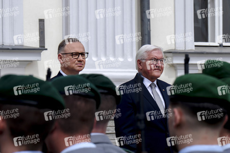 Begrüßung des polnischen Präsidenten in Berlin