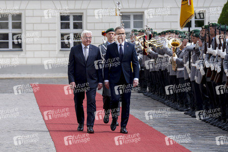 Begrüßung des polnischen Präsidenten in Berlin