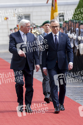 Begrüßung des polnischen Präsidenten in Berlin