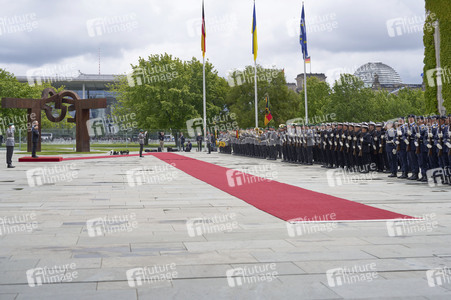 Empfang des Präsidenten der Ukraine in Berlin