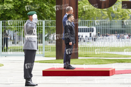 Empfang des Präsidenten der Ukraine in Berlin