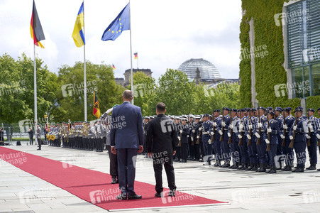 Empfang des Präsidenten der Ukraine in Berlin