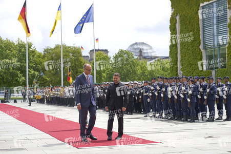 Empfang des Präsidenten der Ukraine in Berlin