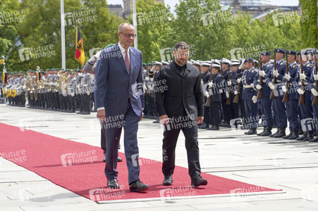 Empfang des Präsidenten der Ukraine in Berlin