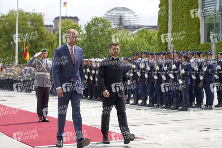 Empfang des Präsidenten der Ukraine in Berlin