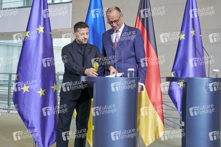 Empfang des Präsidenten der Ukraine in Berlin