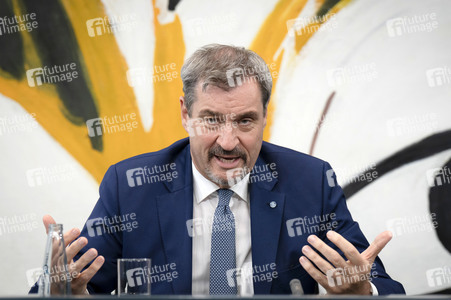 Pressekonferenz nach der ersten Sitzung des Koalitionsausschusses in Berlin