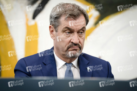 Pressekonferenz nach der ersten Sitzung des Koalitionsausschusses in Berlin