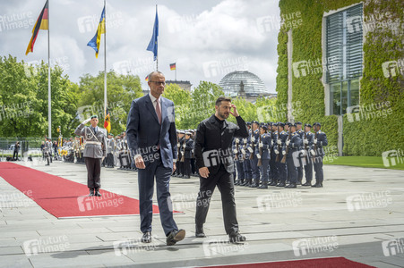 Empfang des Präsidenten der Ukraine in Berlin