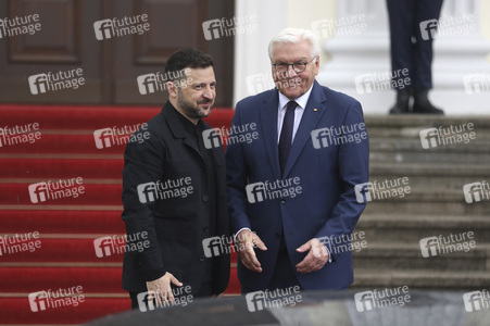 Empfang des Präsidenten der Ukraine im Schloss Bellevue in Berlin