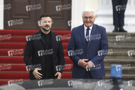 Empfang des Präsidenten der Ukraine im Schloss Bellevue in Berlin