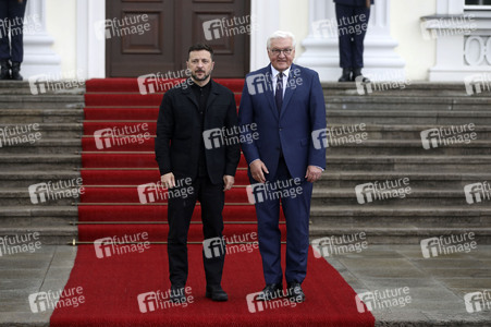 Empfang des Präsidenten der Ukraine im Schloss Bellevue in Berlin