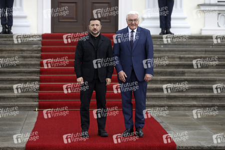 Empfang des Präsidenten der Ukraine im Schloss Bellevue in Berlin