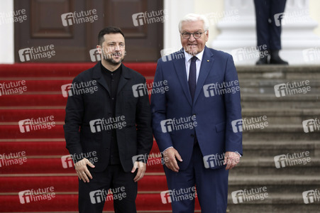 Empfang des Präsidenten der Ukraine im Schloss Bellevue in Berlin