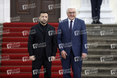 Empfang des Präsidenten der Ukraine im Schloss Bellevue in Berlin