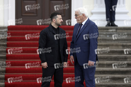 Empfang des Präsidenten der Ukraine im Schloss Bellevue in Berlin