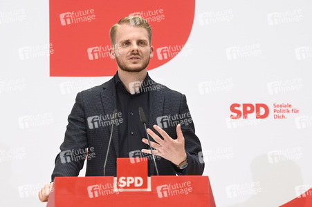 Pressekonferenz der SPD nach den Gremiensitzungen in Berlin