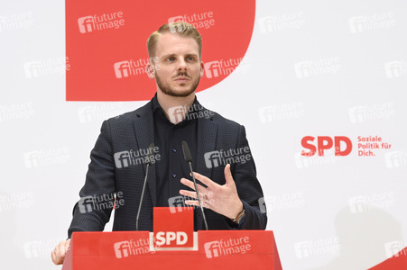Pressekonferenz der SPD nach den Gremiensitzungen in Berlin