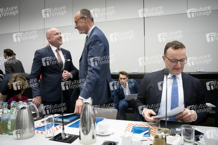 Fraktionssitzung der CDU/CSU-Bundestagsfraktion in Berlin