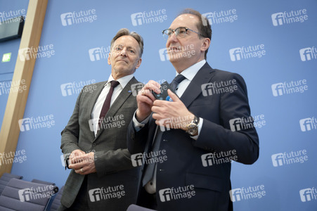 Bundespressekonferenz zur Vorstellung des BKA-Bundeslagebildes Cybercrime 2024 in Berlin