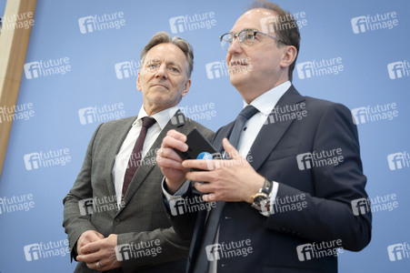 Bundespressekonferenz zur Vorstellung des BKA-Bundeslagebildes Cybercrime 2024 in Berlin